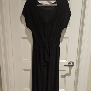 Caution To The Wind Black Maxi Dress